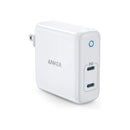 Anker PowerPort Atom PD 2 60W 2-Port USB C Charger - White