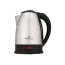 Armadillo Stainless Steel Electric Kettle, 2L, 1500W - SDA-KTL-BK-0002 - Silver
