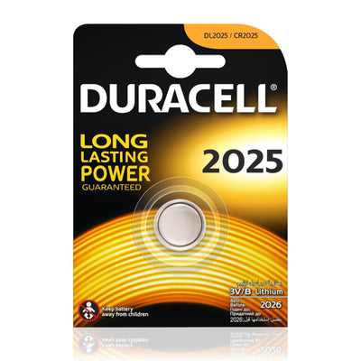 بطارية ليثيوم صغيرة DurAcell رمز DL/CR 2025 - قطعة واحدة