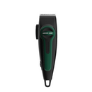 Green Lion Professional Hair Clipper, Type-C Charging, LED Indicator, 4 Size Combs - Black