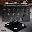 Green Lion Smart Body Scale Simple & Fashionable Pattern 24 Modes - Black