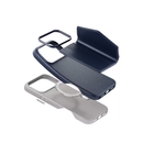 Levelo Case For iPhone 17 Pro Full-Wrap Leather Detachable Wallet