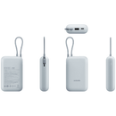 Mi Xiaomi Power Bank 10000mAh (integrated Cable), Type-C 22.5W two-way fast charging cable - Ice Blue