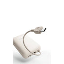 Mi Xiaomi Power Bank 10000mAh integrated Cable, Type-C 22.5W two-way fast charging cable - Tan