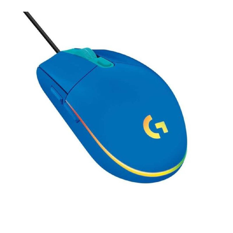Logitech Mouse Gaming Wired G102 - Blue