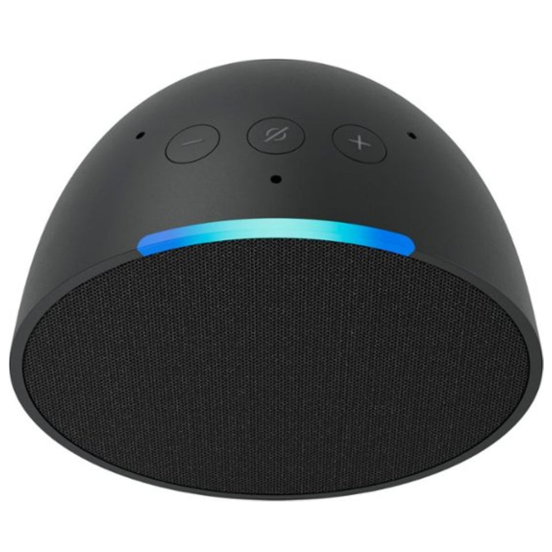 Amazon Echo Pop (1st Gen, 2023 Release) Full sound Compact Smart Speaker with Alexa - charcoal