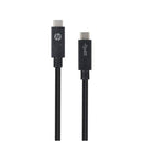 اتش بي كابل توصيل الطاقة USB-C إلى USB - أسود