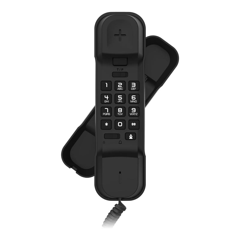Alcatel T02 Wired Telephone - Black