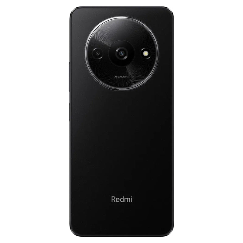 Redmi A3 4G, Dual SIM, 64GB, 3GB RAM, 5000mAh - Midnight Black