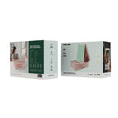 جرين ليون حقيبة مكياج للسفر مع مرآة مضيئة وتحكم باللمس - وردي