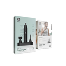 جرين ليون طقم ماكينة حلاقة 3 في 1، ماكينة حلاقة شعر اللحية والأنف للرجال - أسود