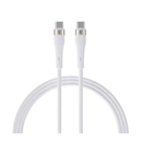 كابل شحن ومزامنة من RavPower USB-C إلى USB-C - RP-CB1038 - أبيض