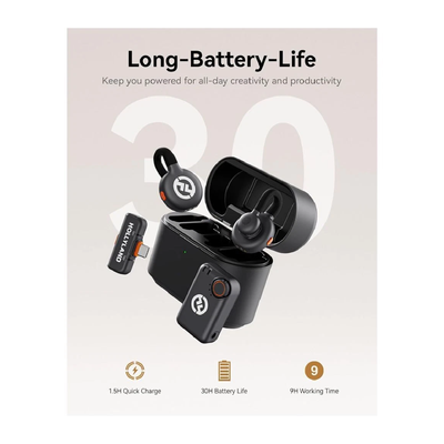 ميكروفون لارك M2S اللاسلكي - رمادي فضائي