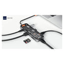 Wiwu Cyber HUB 7 في 1 - موزع USB-C - رمادي