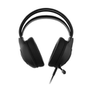 فانتك أوربت HG25 صوت محيطي افتراضي 7.1 سماعة الألعاب المزودة بإضاءة RGB ومشغلات 50 مم وخاصية إلغاء الضوضاء - لون أسود