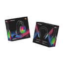 فانتك أورورا HG29 بإضاءة RGB سماعة الألعاب مع مشغلات صوت محيطي 7.1 مقاس 50 مم - أسود