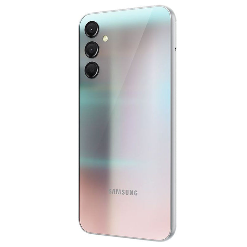 Samsung Galaxy A24 Dual SIM, 8GB RAM, 128GB, 5000 mAh - Silver