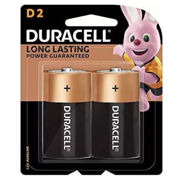 DurAcell Long Lasting Power Guaranteed D2 LR20