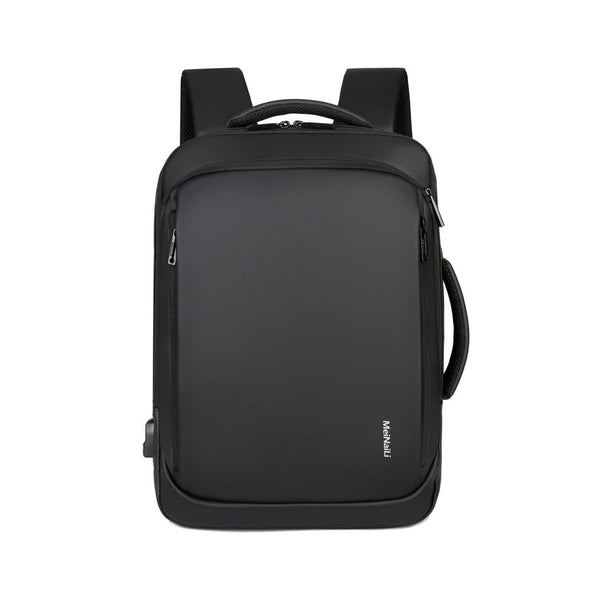 MEINAILI 1901 15.6-inch Laptop Backpack With USB Outport - Black