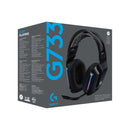 Logitech G733 Lightspeed Wireless RGB Gaming Headset - Black