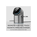 Maxco Geometry Series II Qi2 Full Touch 3in1 Magnetic Wireless Charger - Gray