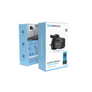 باورلوجي شاحن PD بمنفذ C واحد بقوة 20 وات في المملكة المتحدة مع كابل من النوع C إلى C بقوة 60 وات - أسود