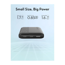 RavPower PD 20W 10000mAh 3-Port Power Bank, Fast Charging, Universal Compatibility - Black