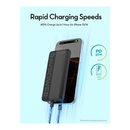 RavPower PD 20W 10000mAh 3-Port Power Bank, Fast Charging, Universal Compatibility - Black