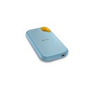 قرص SanDisk Extreme Portable SSD سعة 1 تيرابايت/إلى ميجابايت/ثانية، سرعة كتابة 1000 - أزرق سماوي