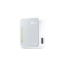 تي بي - لينك TL-MR3020 جهاز التوجيه اللاسلكي المحمول 3G/4G N - أبيض