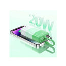 WIWU Lightning Built-In Cable Colorful Serie Power Bank 10000mAh