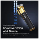 Oraimo OPC-CL33N Clipper – Black | 5 Adjustable Lengths, Smart Digital Display & Super Powerful Motor, 240-Min Runtime