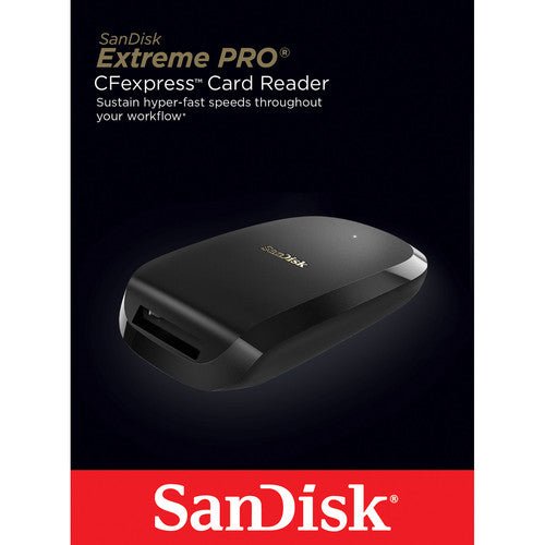 SanDisk Extreme Pro® CFexpress® Card Reader - Black - MoreShopping - Mobile Other Accessories - SanDisk