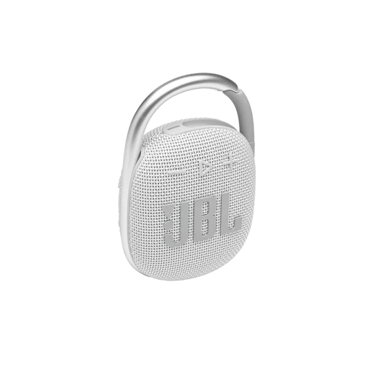 JBL clip 4 water-proof bluetooth speaker - White - MoreShopping - Bluetooth Speakers - JBL