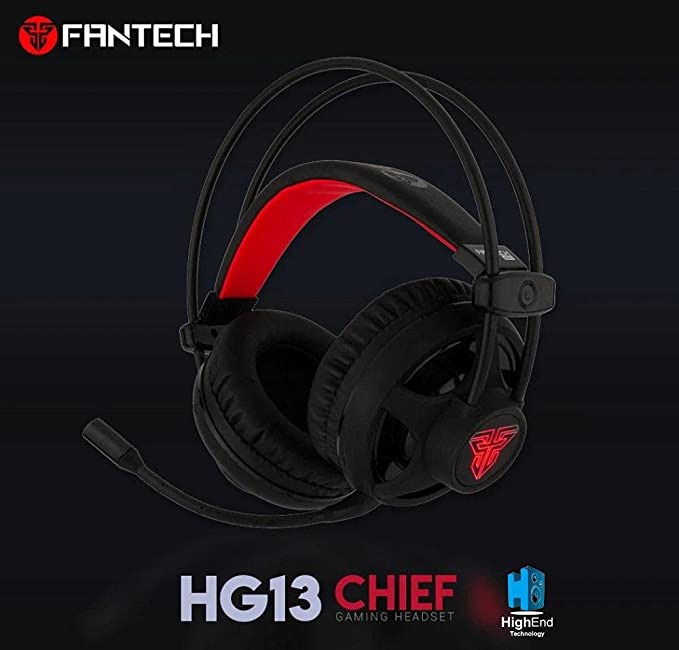 FANTECH HG13 CHIEF Gaming Headset With 2 Jacks for computer & USB for LED LIGHT - MoreShopping - Gaming Headsets - Fantech