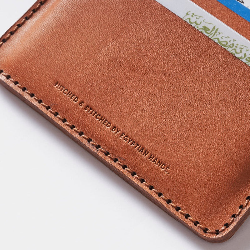 Bifold Wallet (Upgraded) - Handmade Natural Genuine Leather - Havan/Navy - MoreShopping - Wallets - Hitch