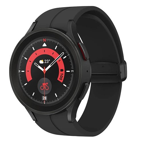 Samsung Galaxy Watch5 Pro Titanium Smartwatch 45mm BT - Black - MoreShopping - Wearable Samsung - Samsung