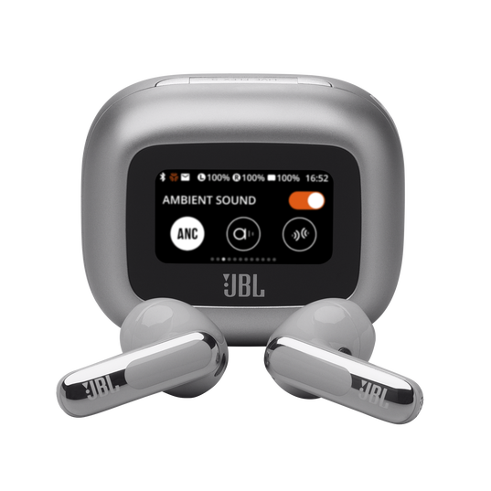 JBL Live Flex 3, True Wireless Noise-Cancelling Earbuds With Open-Closed Design and Smart Charging Case