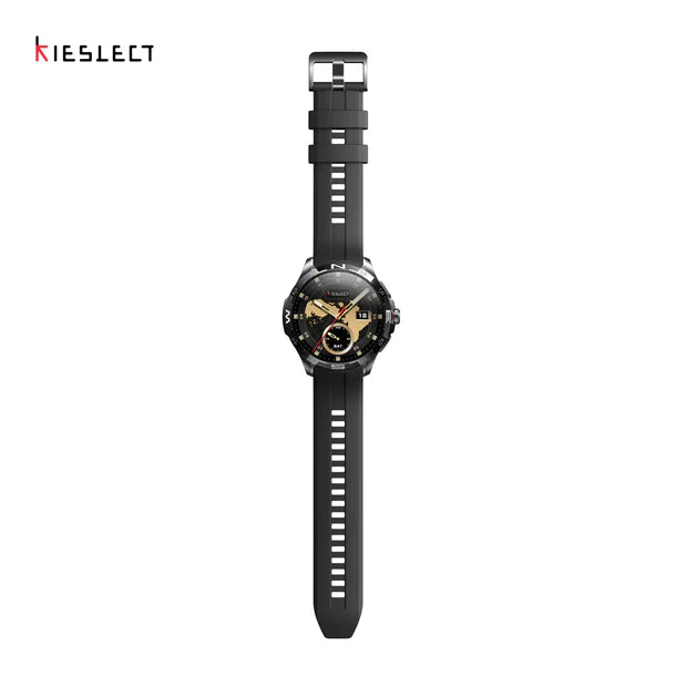 Kieslect Smart watch Smart Calling Actor Negro, Clear & Stable Bluetooth Phone Call, AMOLED,  5ATM Waterproof - Black