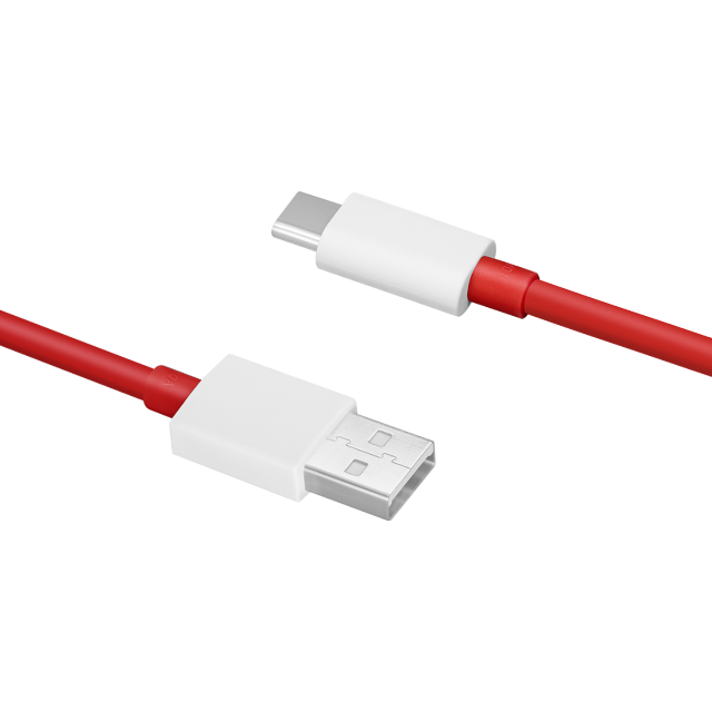 OnePlus SuperVooc Type-A to Type-C Cable - Red