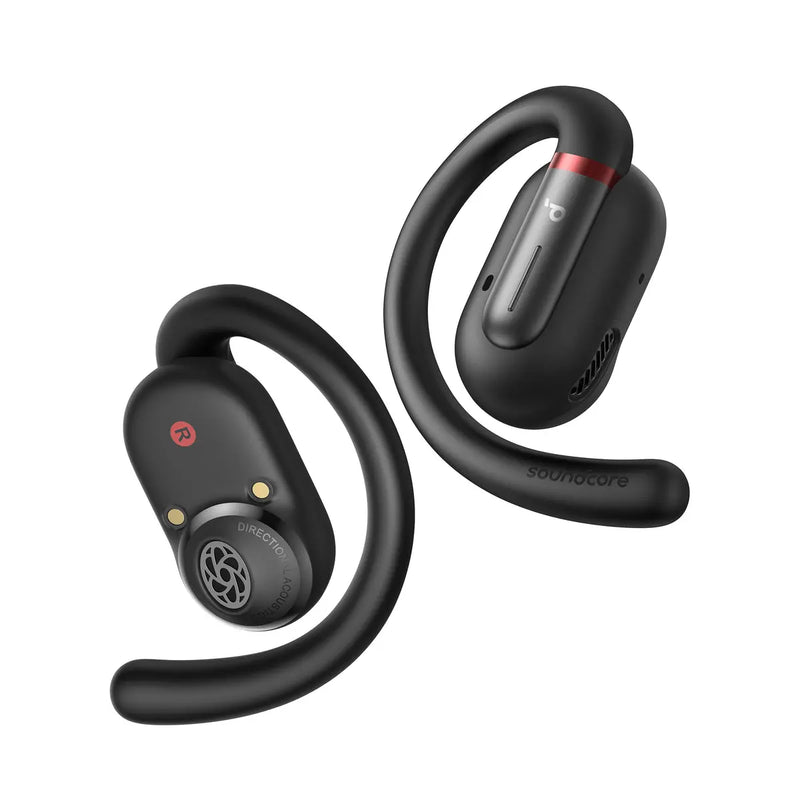 Anker Soundcore V30i Open-Ear Earbuds, Ultra Comfortable, All-Day Companion, IPX5 Water Resistant  - A3873H11 - Black