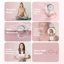 Kieslect Lora, Lady Calling Watch, Stable BT 5.2 Calling, 3D Fullview Colorful Display, Double Straps - Pink - MoreShopping - Smart Watches - Kieslect