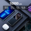 Joyroom Power Bank 2x USB + Type-C + Micro 22.5W Fast Charging 10000mAh - Black