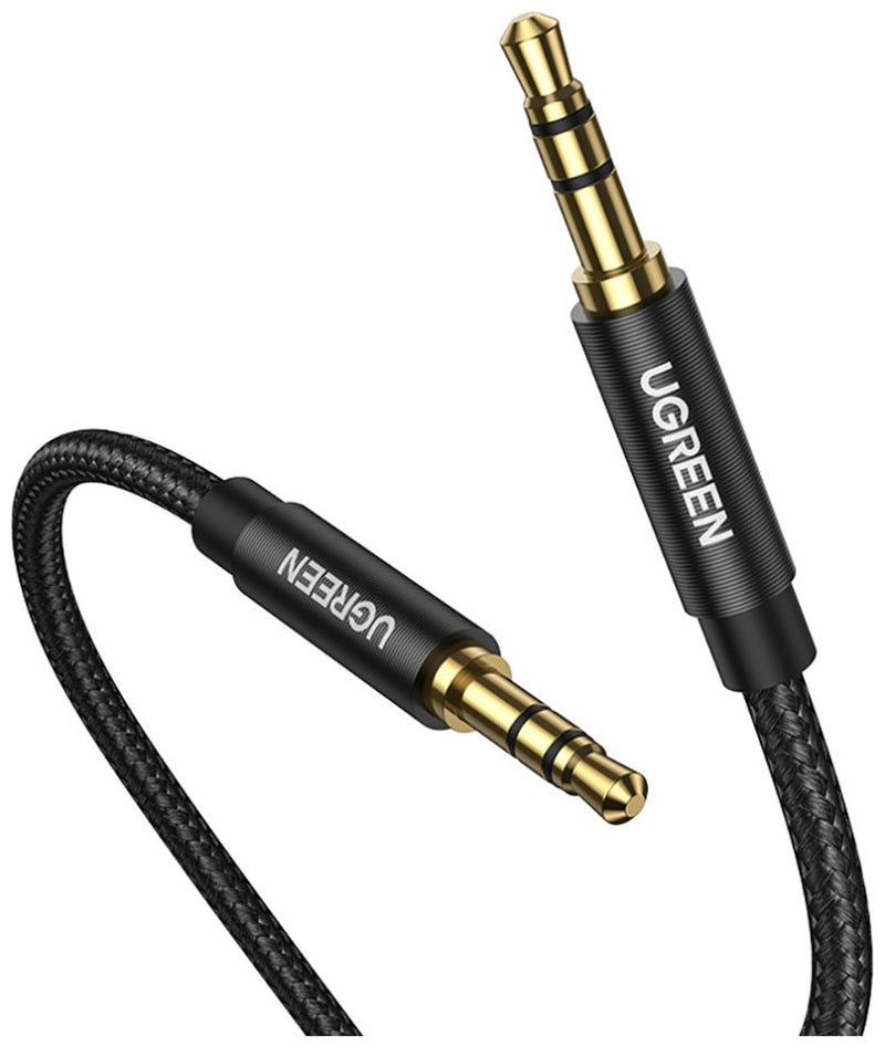 UGREEN AV112 Mini jack cable 3.5mm AUX 2m - Black