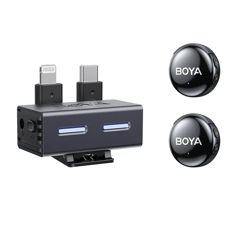 Boya Boyalink 3 Al-Powered Button-Sized Wireless Micro Phone 3-3