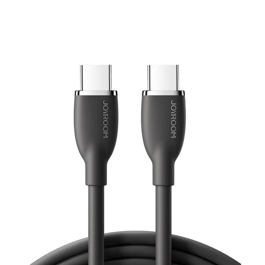 Joyroom Cable Colorful 100W USB-C to USB-C 100W, Fast Charge Cable 1.2m - SA29-CC5 - Black