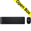 Logitech MK220, Combo Keyboard & Mouse Wireless ARA - Black