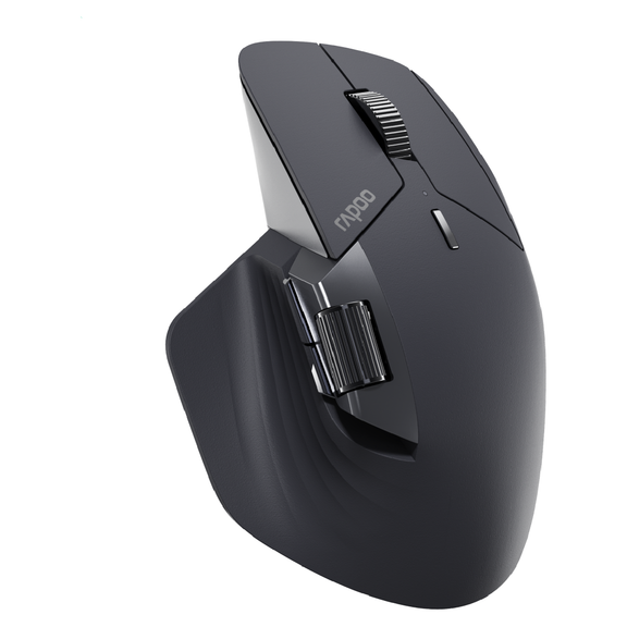 Raapoo Rapoo MT760 Pro Multi-Mode Wireless Ergonomic Mouse - Black – MoreShopping