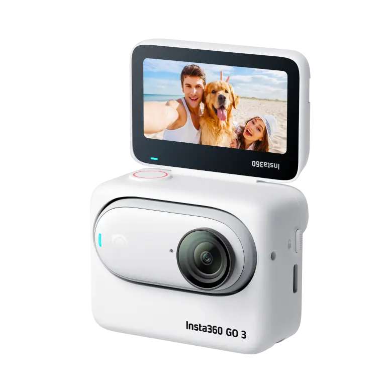 Insta360 GO 3 The tiny mighy action cam 64GB Internal Memory - White