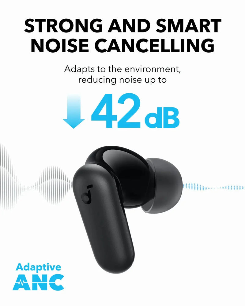 Anker Soundcore P30i High-Quality Sound, Adaptive Noise Cancellation - A3959Z21 - White